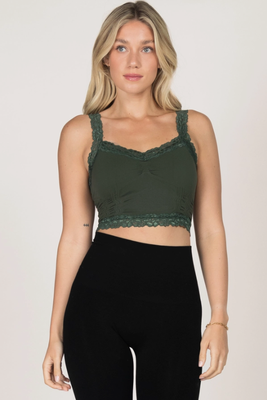 Seamless Lace Bralette