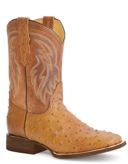 Ostrich Western Boot-Men's