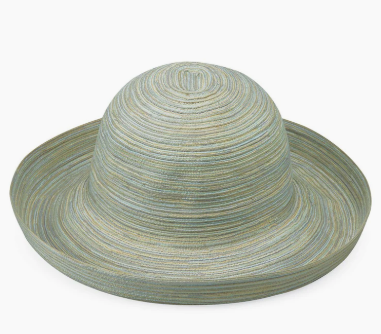 Sydney Wide Brim Hat-Seafoam