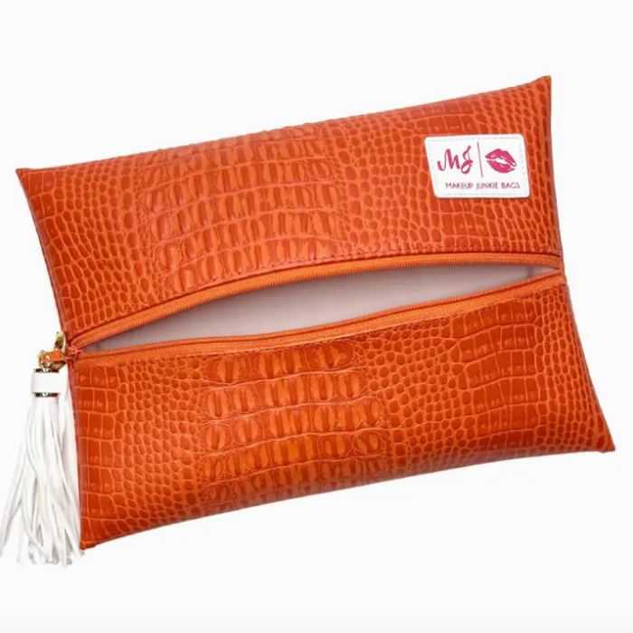 Makeup Junkie Bag-Orange