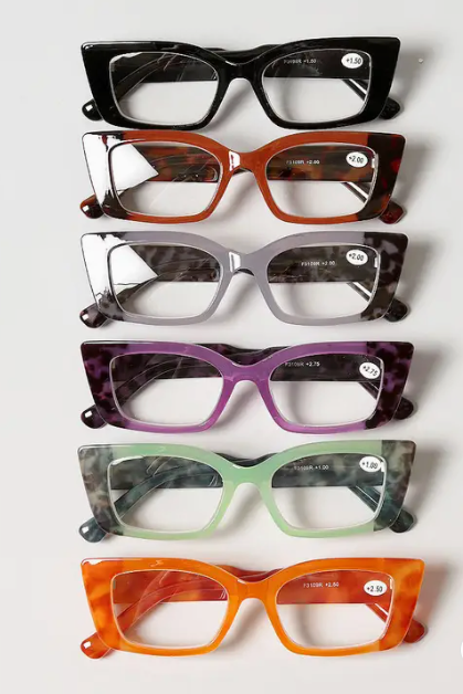 Women's Bold Cat Eye Readers