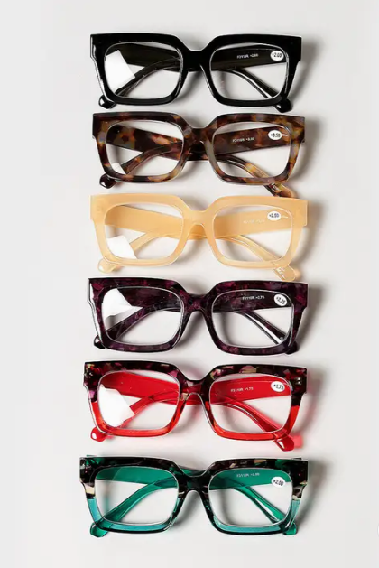 Women's Square Eye Readers