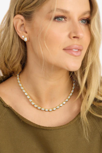 She's a Boss Tennis Necklace 18"