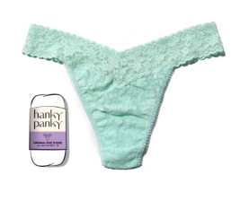 Solid Signature Lace Original Rise Thongs