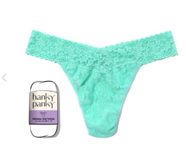 Solid Signature Lace Original Rise Thongs