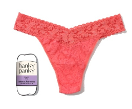Solid Signature Lace Original Rise Thongs