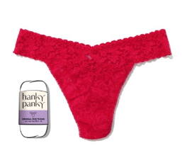 Solid Signature Lace Original Rise Thongs