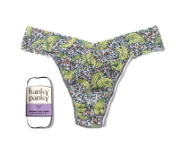 Printed Signature Lace Original Rise Thongs - Pick Me | Hanky Panky