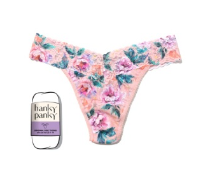 Printed Signature Lace Original Rise Thongs - Buy Myself Flowers | Hanky Panky