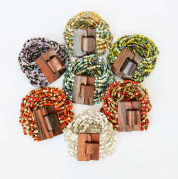 Wood Clasp Big Buck Bracelets