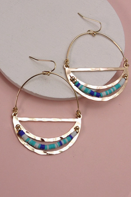 Half Moon Drop Earrings | Josslyn