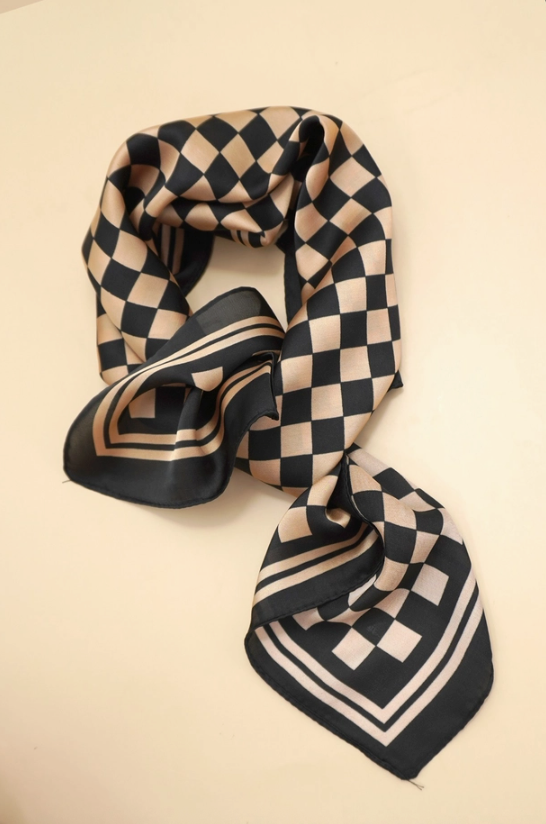 Large Checker Bandana