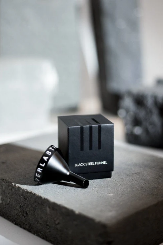 Black Steel Funnel | Everlasting Candle Co
