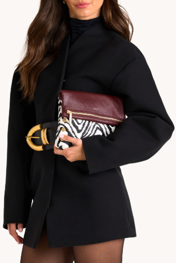 VIP Med Handbag-Zebra