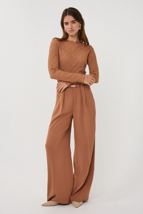 Long Sleeve Lace Top