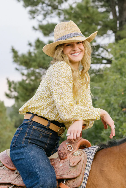 Tahiti Cowboy-Dusty Blue