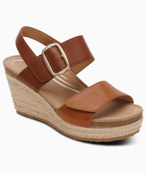 Ashley Wedge-Coffee Multi
