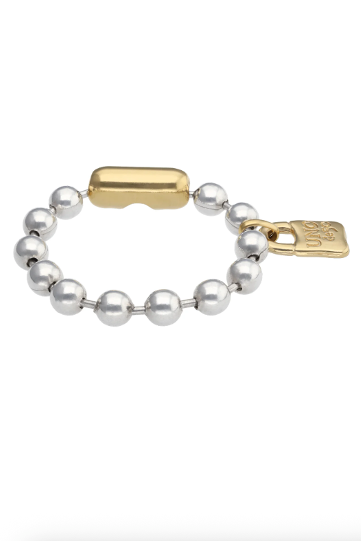 Beaded Bracelet W/Gold Clasp