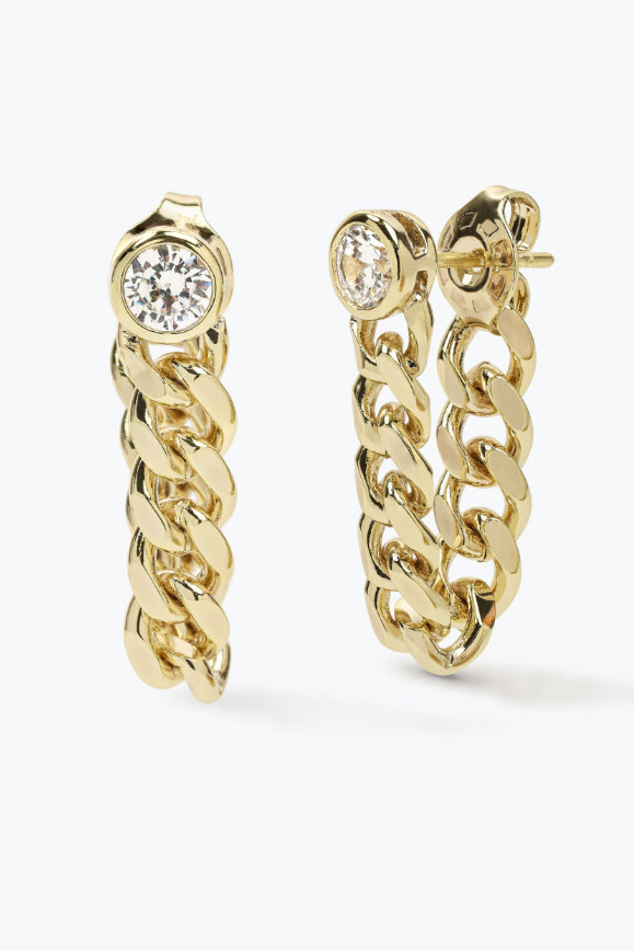Julian Soft Chain Hoops
