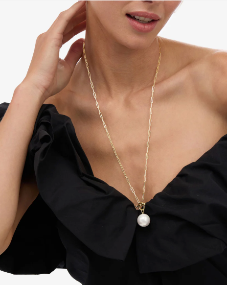 XL Life's A Ball Pearl Pendant