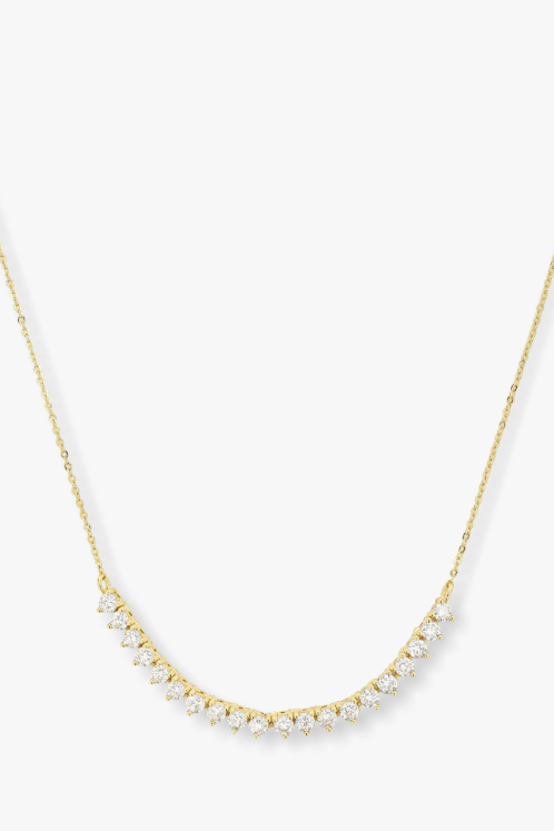 Baby Not Your Basic Tennis Chain Necklace
