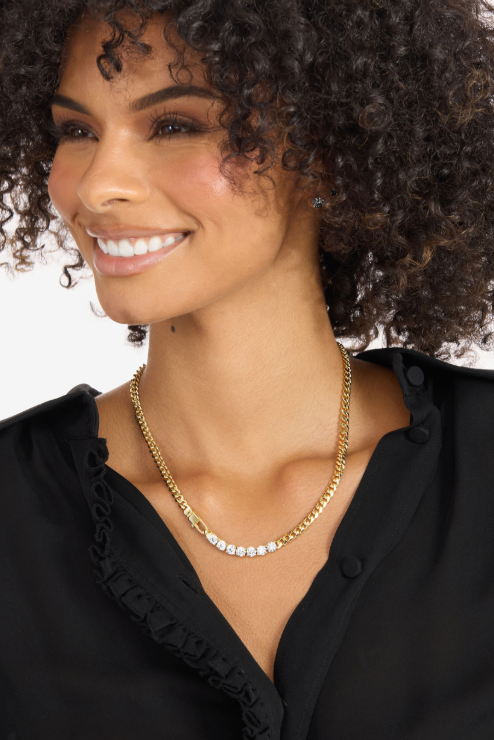 Baby Julian Loves Diamond Necklace