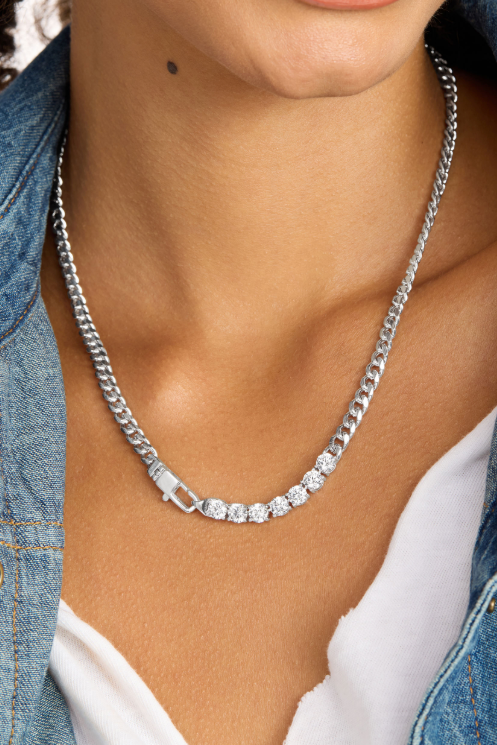 Baby Julian Loves Diamond Necklace