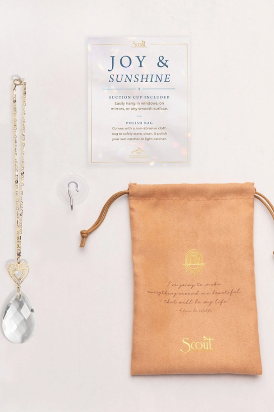 Pocket Suncatcher - Radiating Heart