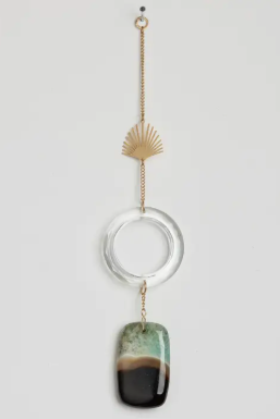Stone Catcher - Sun Rays/Black/Blue Agate