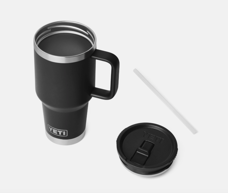 YETI Rambler 30 oz Travel Straw Mug - Black