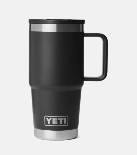 YETI Rambler 20 oz Travel Straw Mug - Black