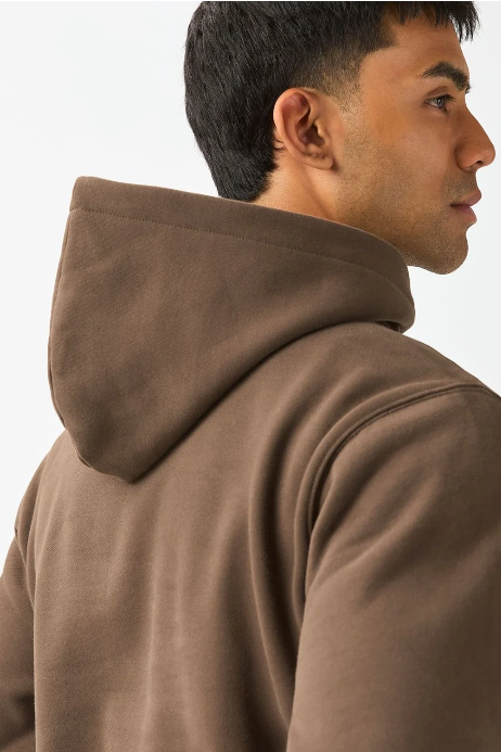 DuraSoft Fleece Motion Hoodie - Cocoa