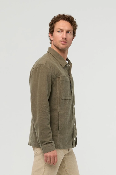 No Sweat Moleskin Jacket - Kelp