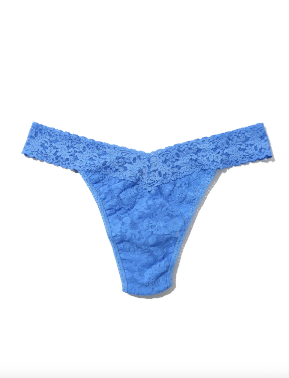 Solid Signature Lace Original Rise Thongs