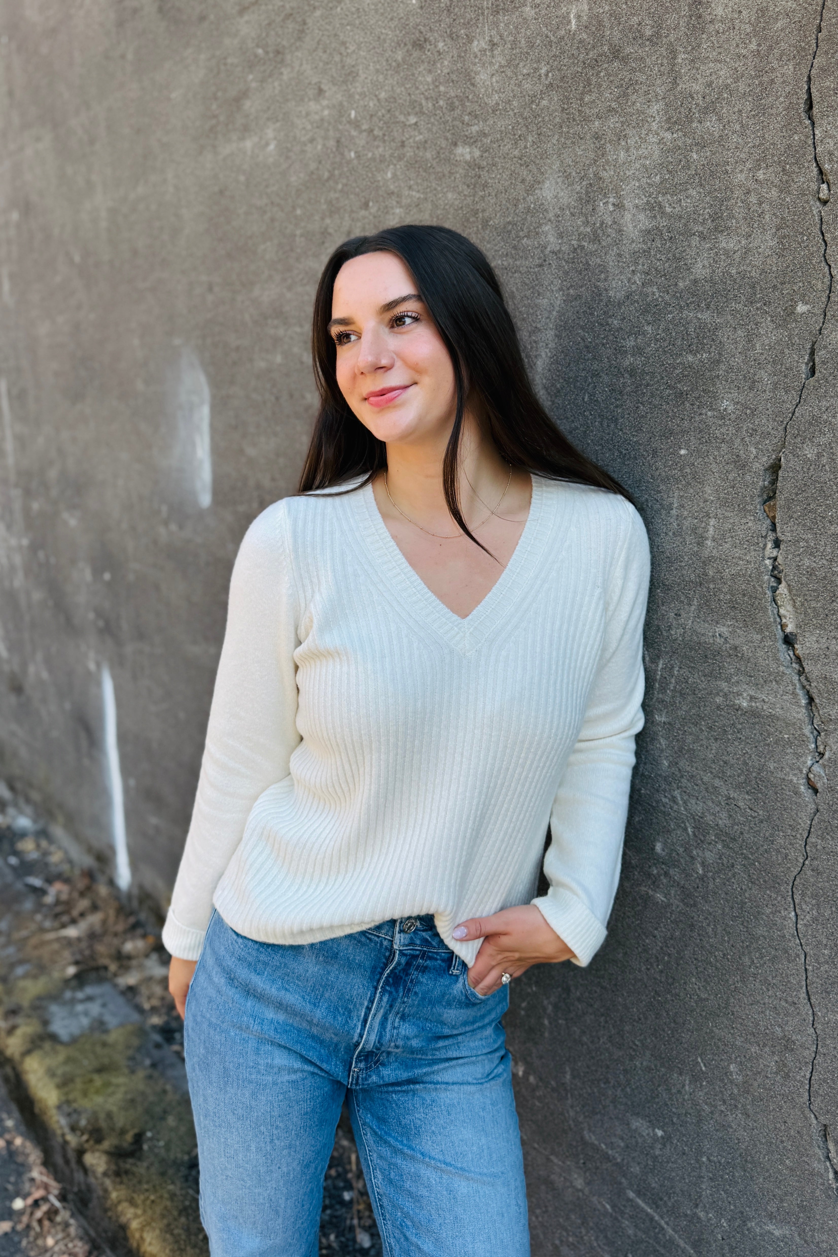 Seraphina V-Neck Pullover