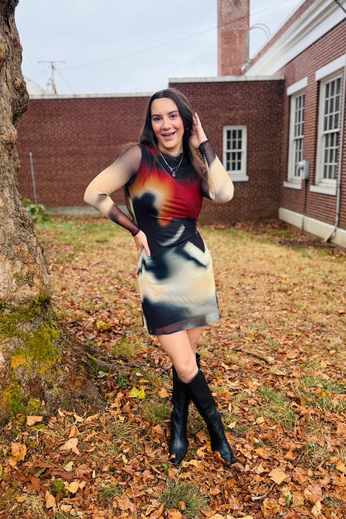 Stockholm Long Sleeve Dress