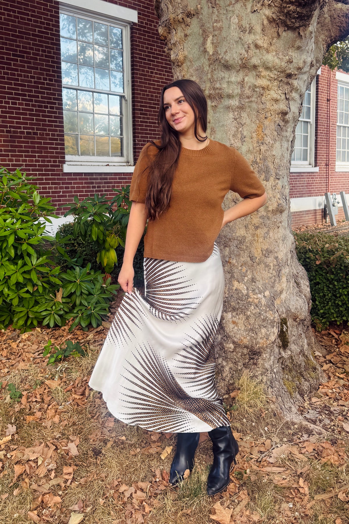 Sun Burst Maxi Skirt