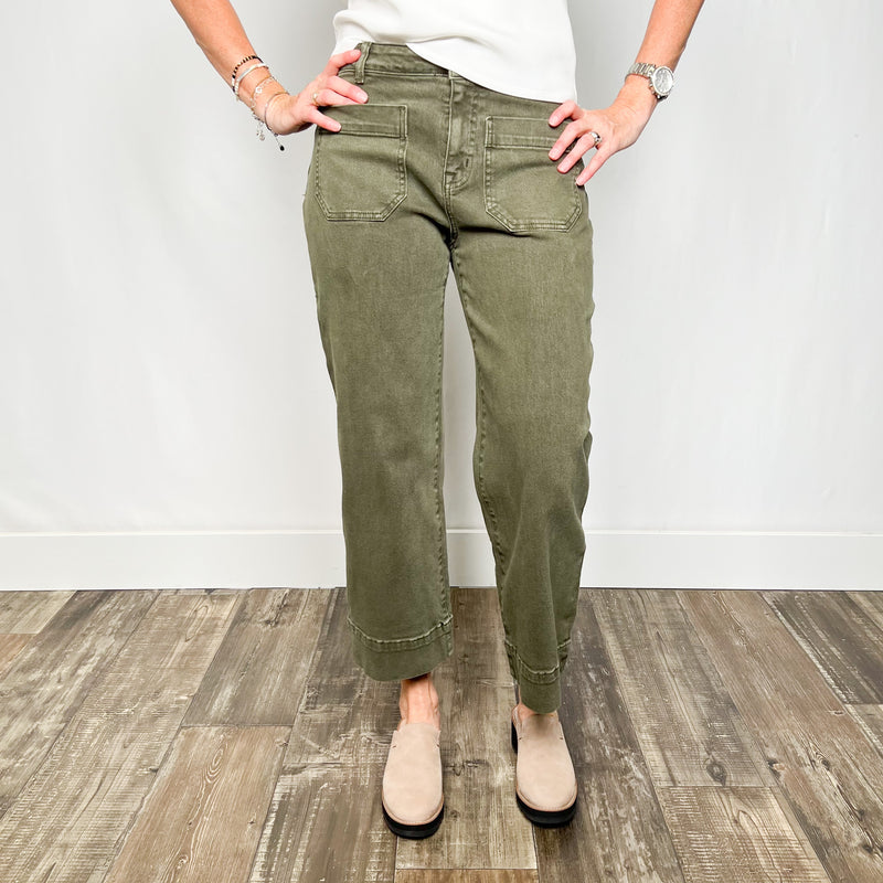 The Marine Cropped Trouser
