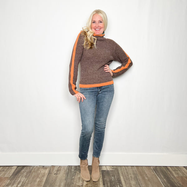Three Tone Sweater