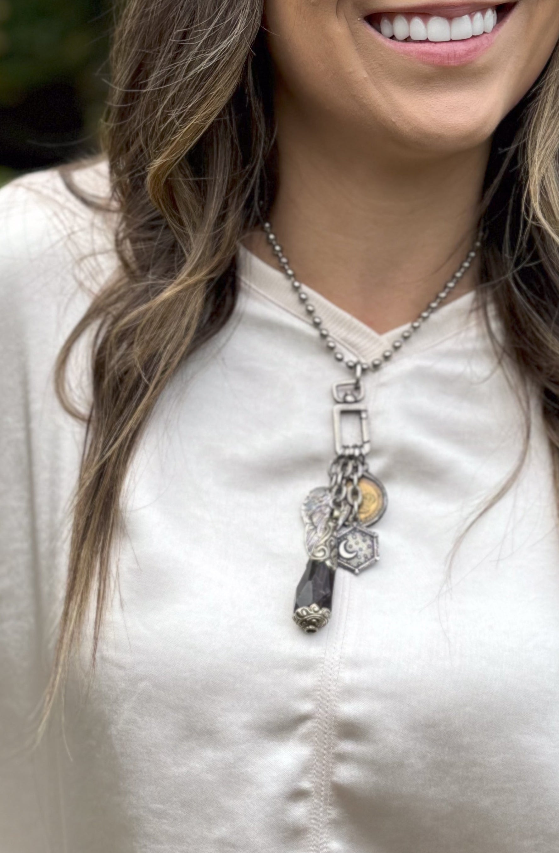 Topaz Drop Necklace