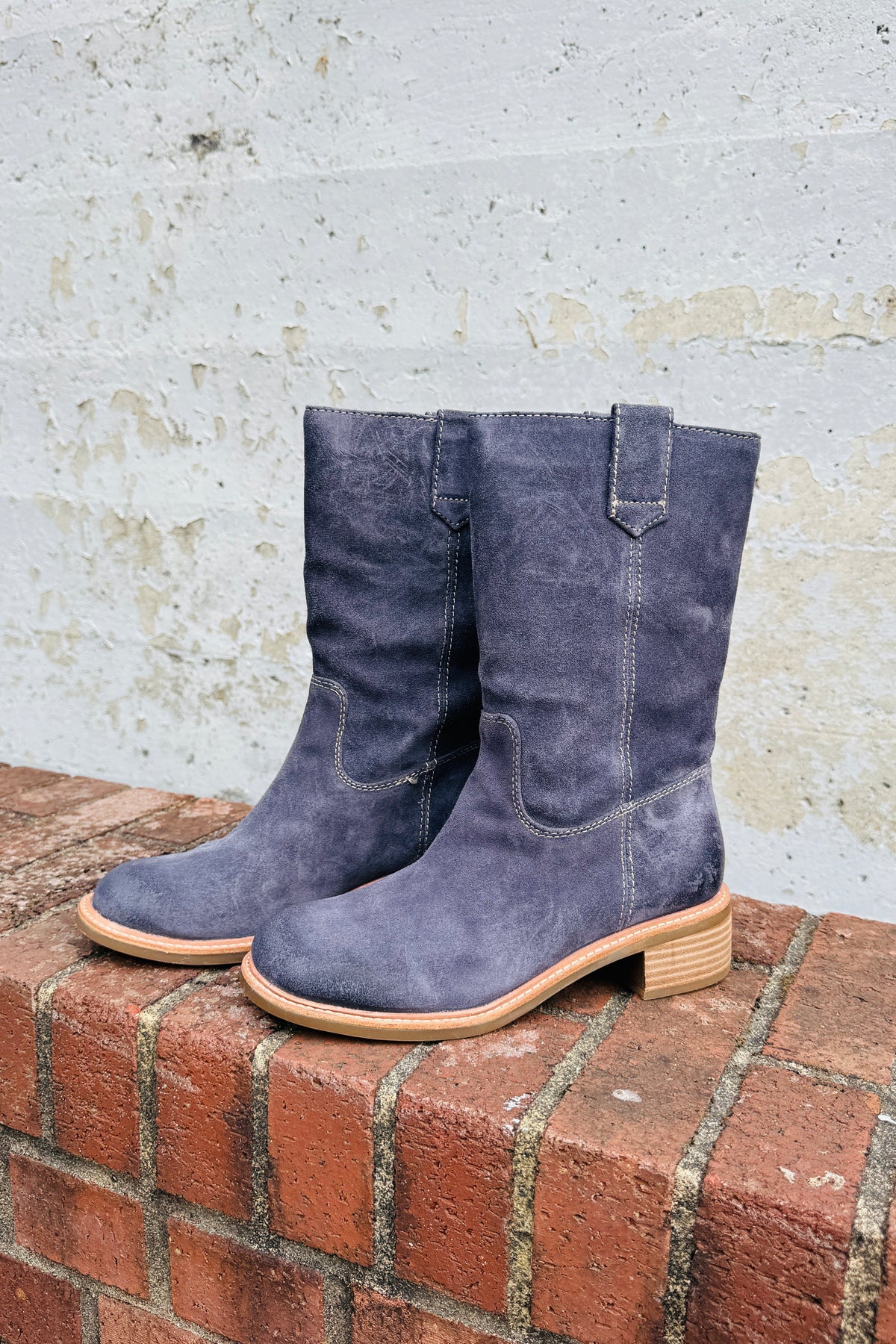 Tabitha Boot - Washed Indigo