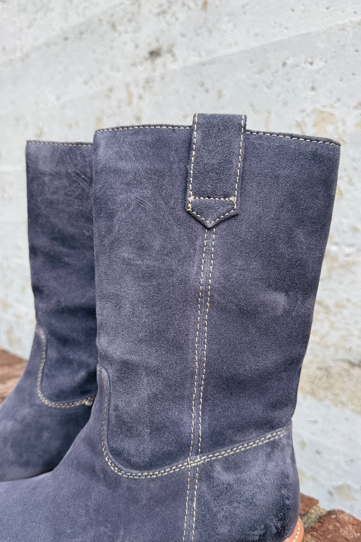 Tabitha Boot - Washed Indigo