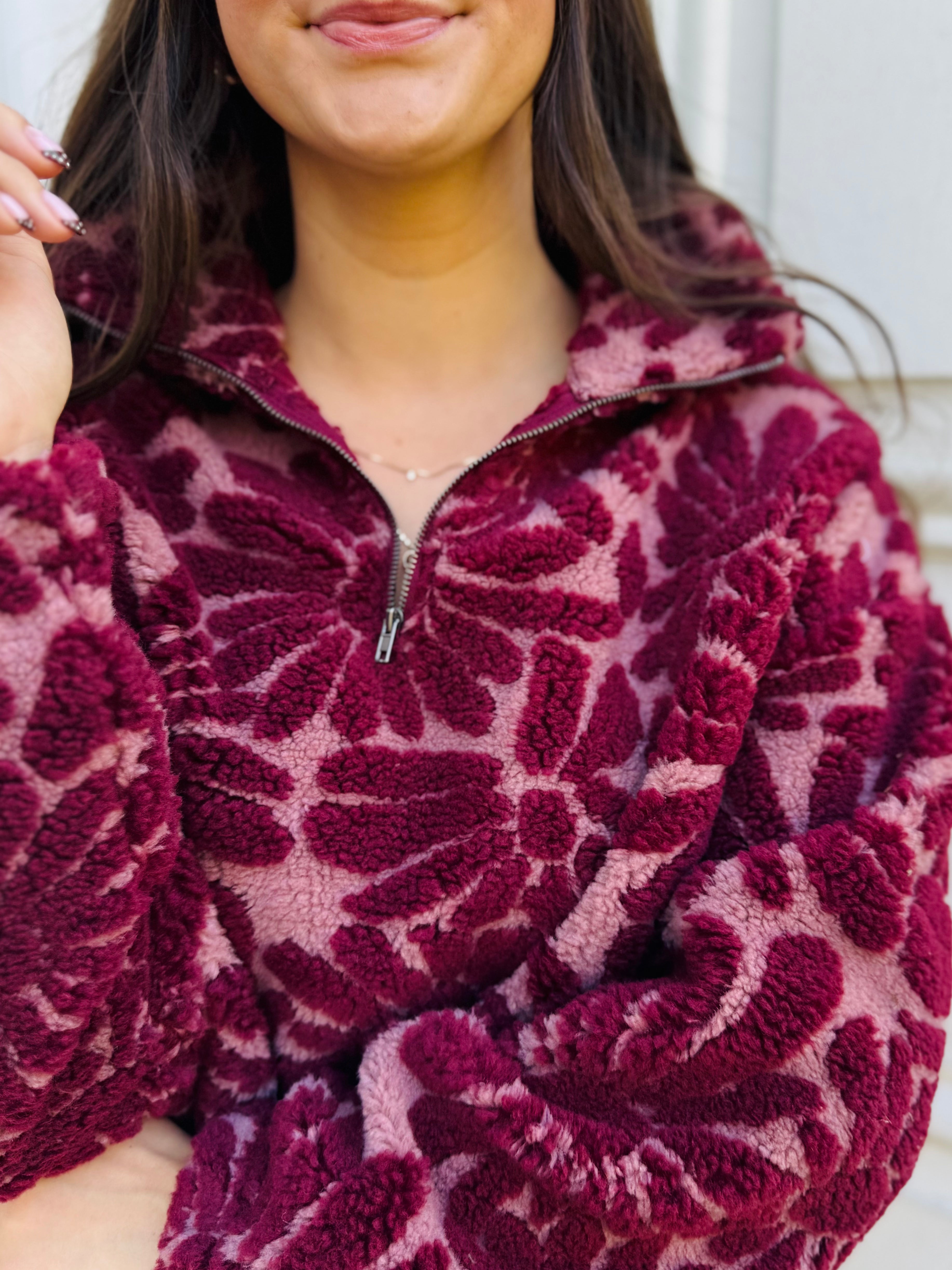 The Floral Quarter zip
