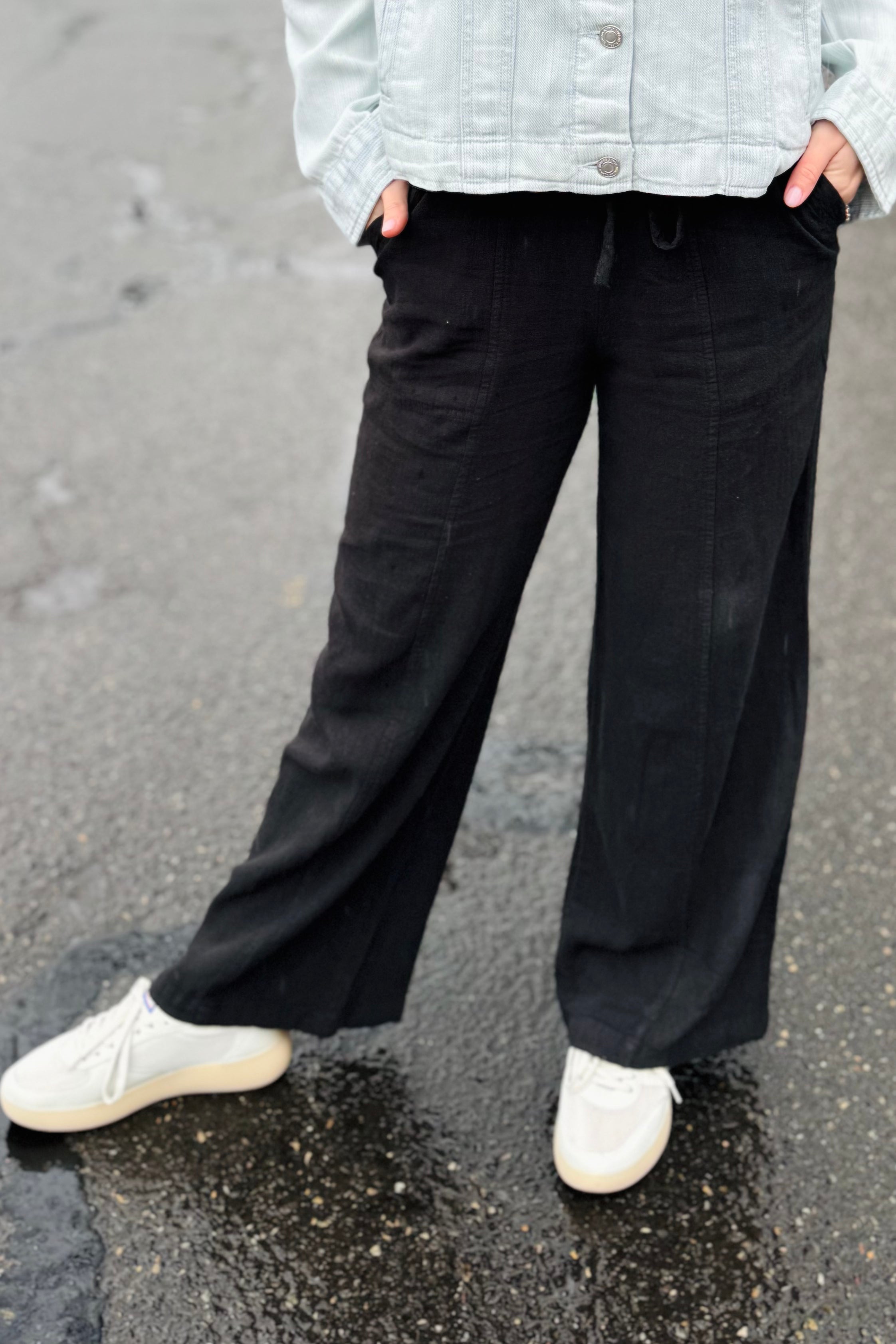 Solana Pants-Black