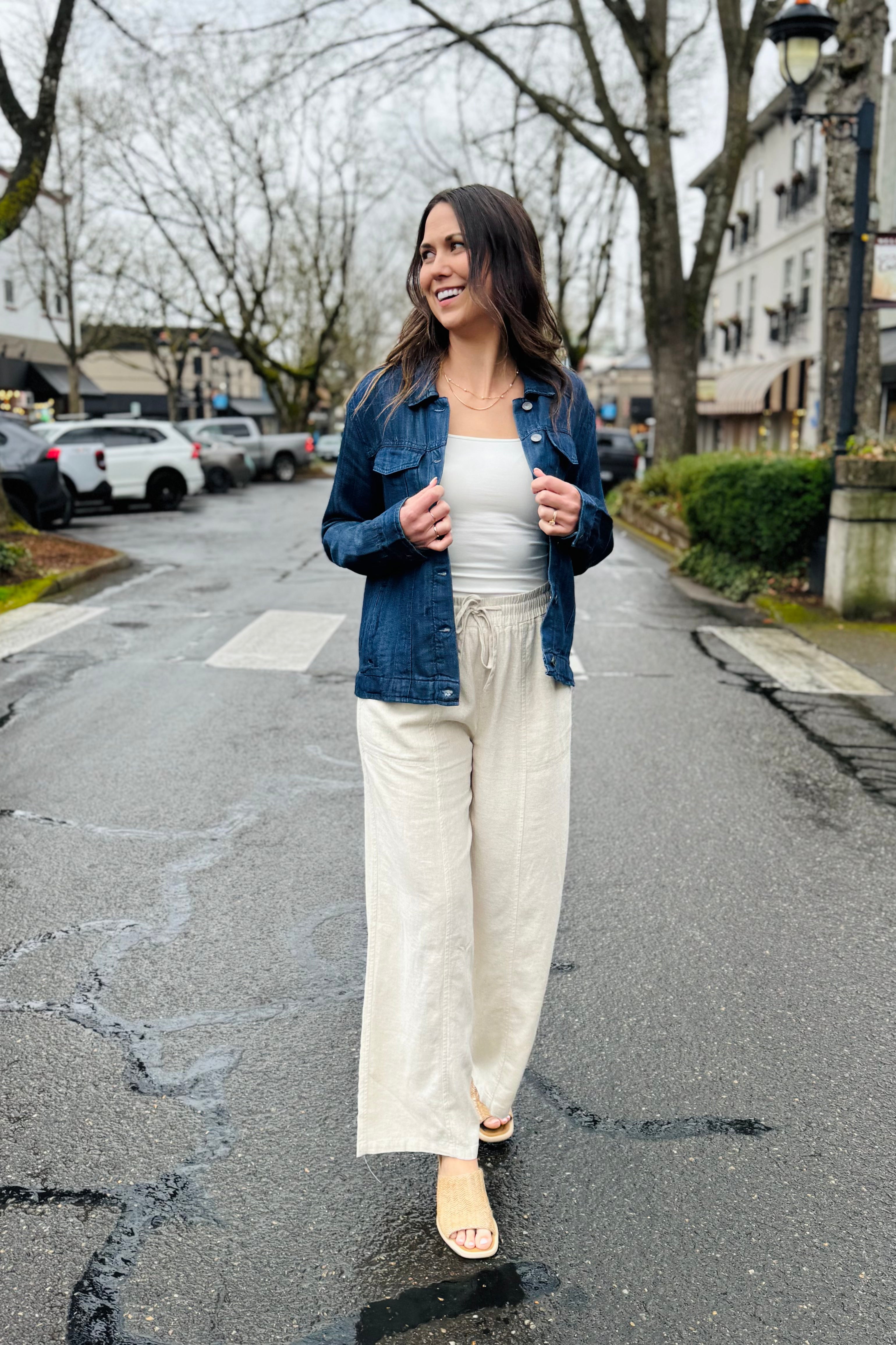 Solana Pants-Oatmeal