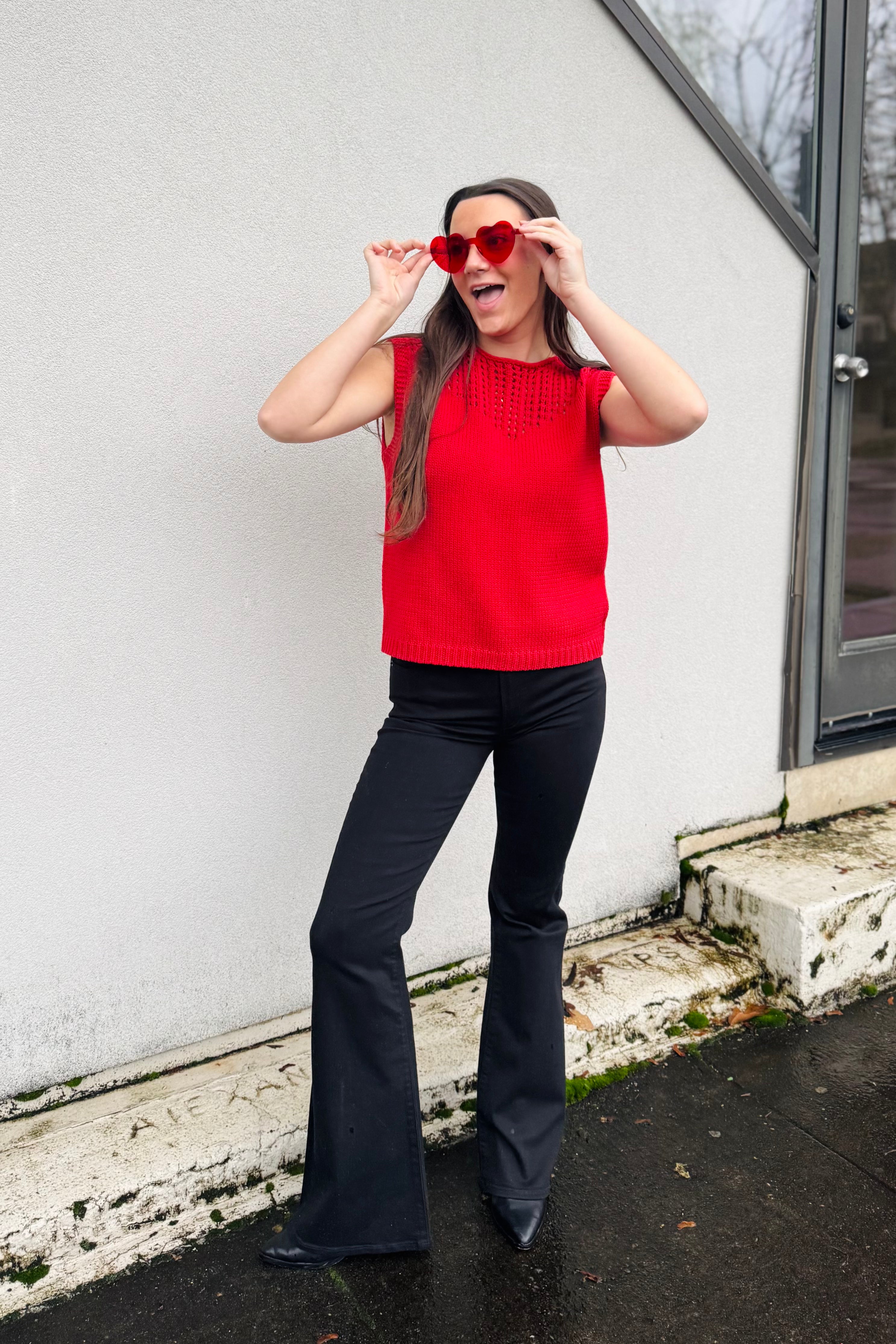 Timeless Open-Knit Sweater