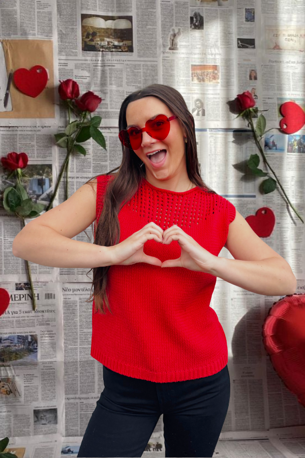 Timeless Open-Knit Sweater