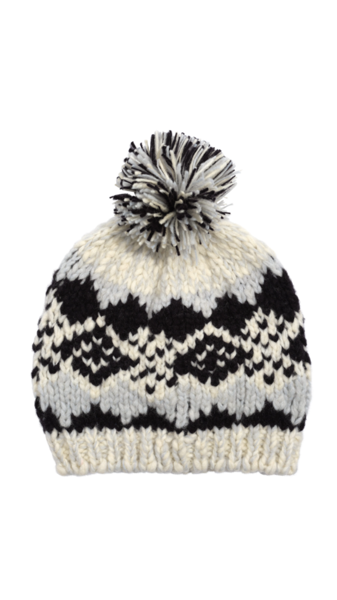 Graphic Fairisle Beanie