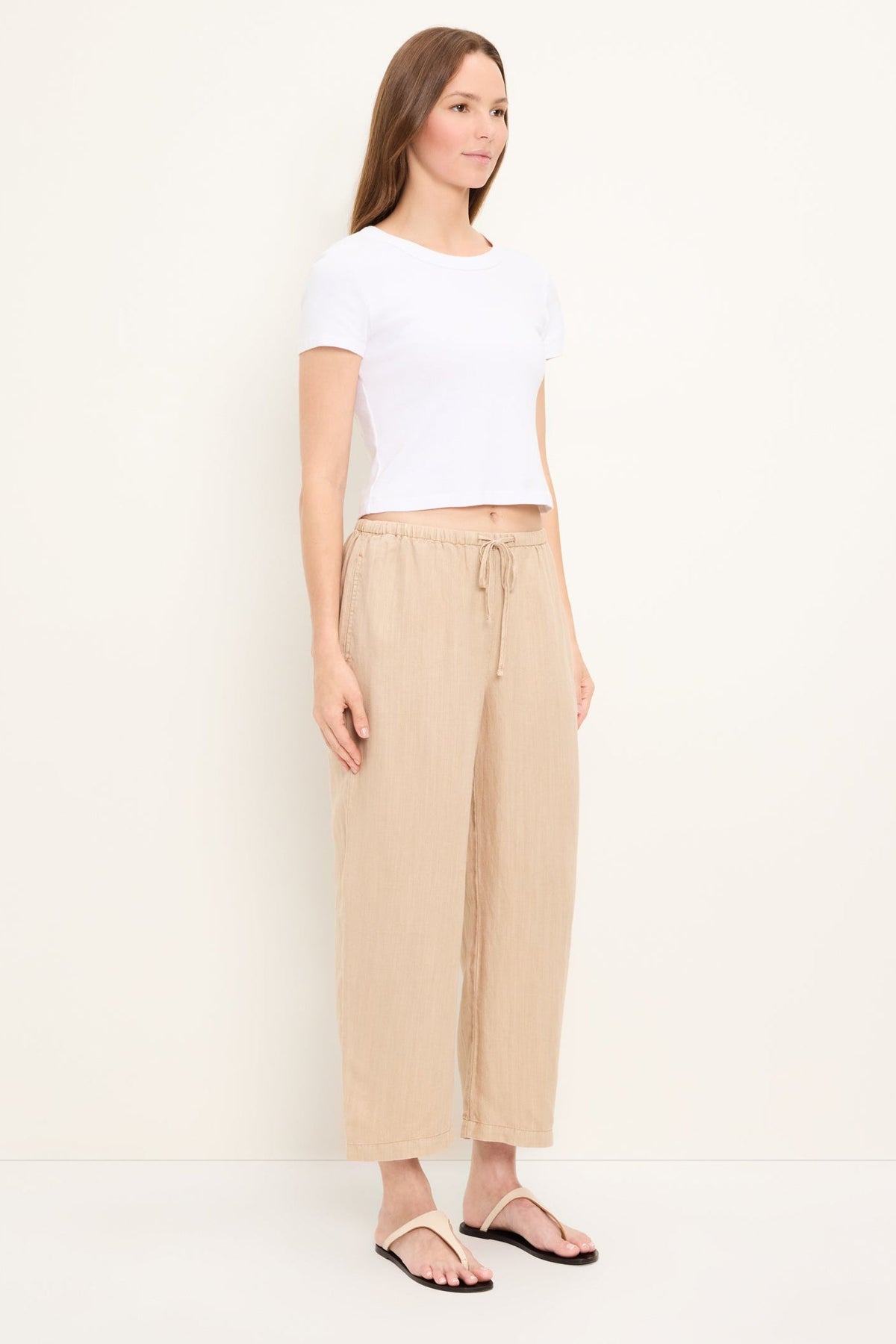 Tali Pull On Pant - Macadamia | Michael Stars