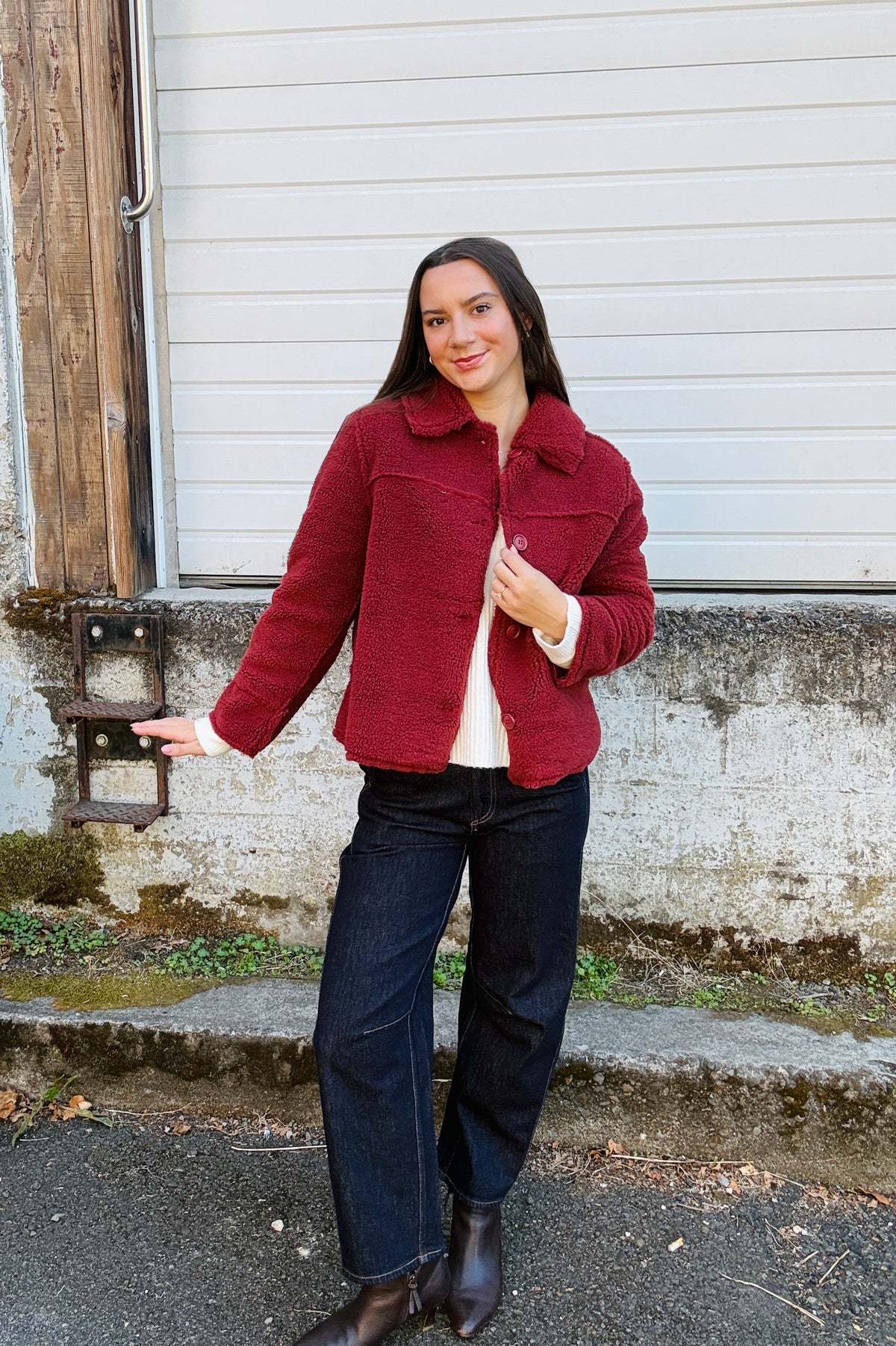 Weston Jacket - Rich Red